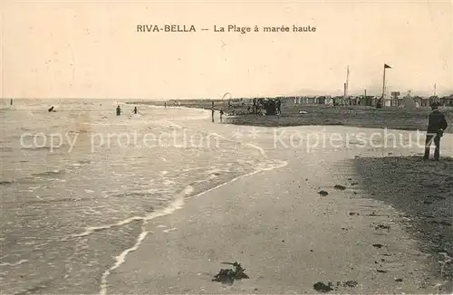 Riva Bella La Plage a maree haute Riva Bella