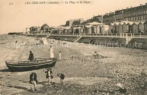 Luc sur Mer La Plage et la Digue Luc sur Mer