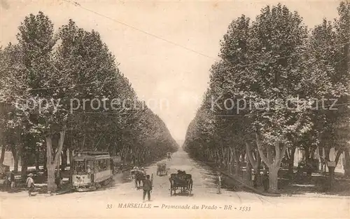 Marseille_Bouches du Rhone Promenade du Prado Marseille