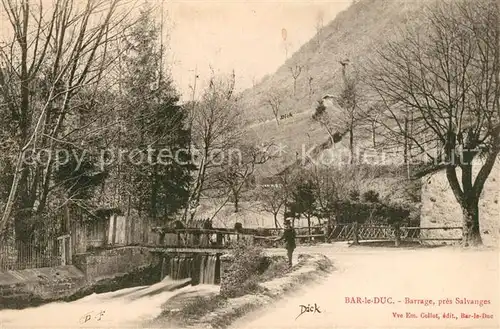 AK / Ansichtskarte Bar_le_Duc_Lothringen Barrage pres Salvanges Bar_le_Duc_Lothringen
