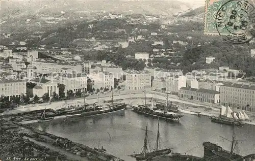 AK / Ansichtskarte Nice_Alpes_Maritimes Port Hafen Nice_Alpes_Maritimes