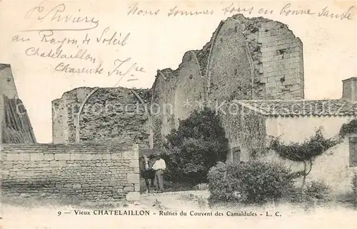 AK / Ansichtskarte Chatelaillon Plage Ruines du Couvent des Camaldules Chatelaillon Plage