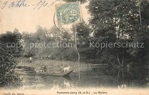 AK / Ansichtskarte Varennes Jarcy Riviere  Varennes Jarcy