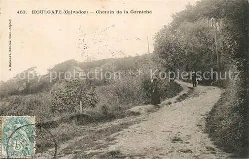 AK / Ansichtskarte Houlgate Chemin de la Corniche  Houlgate