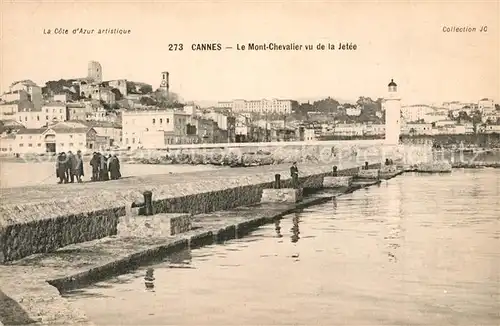 AK / Ansichtskarte Cannes_Alpes Maritimes Mont Chevalier  Cannes Alpes Maritimes