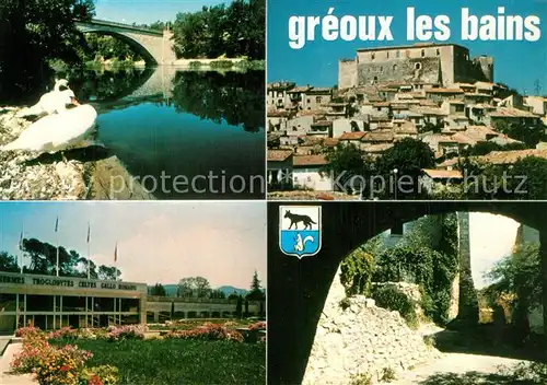 AK / Ansichtskarte Greoux les Bains Vues partielles de la Station thermale climatique et touristique Greoux les Bains