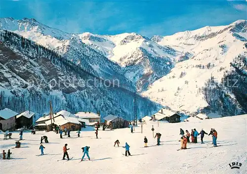 AK / Ansichtskarte Saint Veran Le plus haut village d Europe Sports d hiver Pistes Col des Estronques Saint Veran