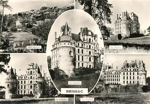 AK / Ansichtskarte Brissac Vue generale Chateau Brissac