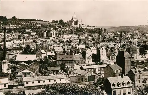 AK / Ansichtskarte Lisieux Vue generale au fond la Basilique Lisieux