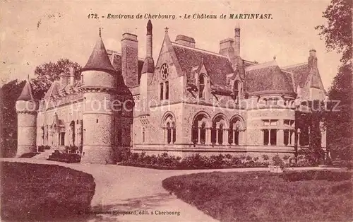 AK / Ansichtskarte Cherbourg_Octeville_Basse_Normandie Le Chateau de Martinvast Cherbourg_Octeville