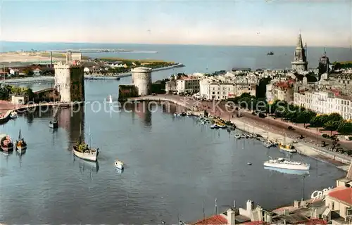 AK / Ansichtskarte La_Rochelle_Charente Maritime Vue generale du Port La_Rochelle