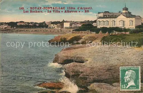 AK / Ansichtskarte Pontaillac Les Rochers La Villa Albatros  Pontaillac