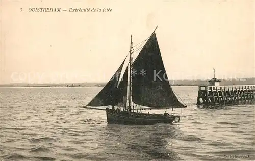 AK / Ansichtskarte Ouistreham Extremite de la jetee Ouistreham