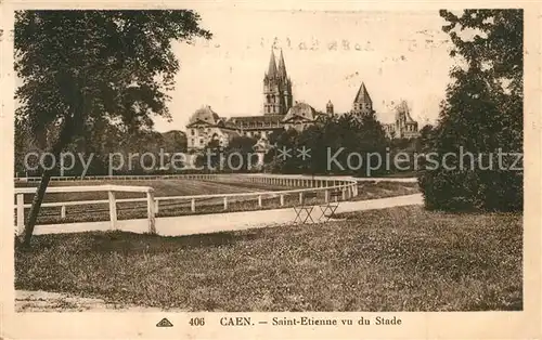 AK / Ansichtskarte Caen Saint Etienne vu du Stade Caen