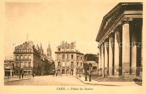 AK / Ansichtskarte Caen Palais de Justice Caen