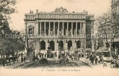 AK / Ansichtskarte Marseille_Bouches du Rhone Le Palais de la Bourse Marseille