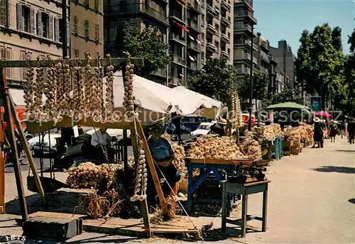AK / Ansichtskarte Marseille_Bouches du Rhone La traditionelle Foire aux Aulx de la Saint Jean Marseille