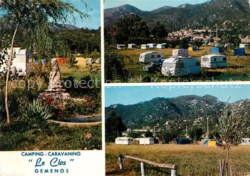 AK / Ansichtskarte Gemenos Camping Caravaning Le Clos Gemenos