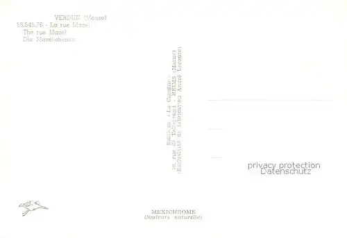 AK / Ansichtskarte Verdun_Meuse La rue Mazel Verdun Meuse