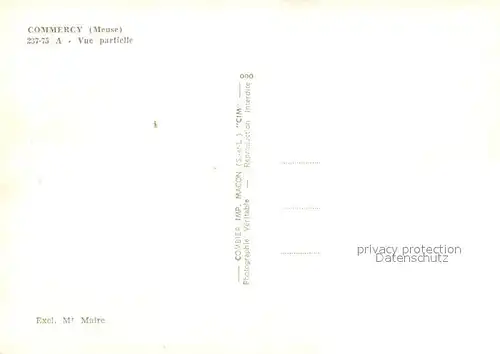 AK / Ansichtskarte Commercy_Meuse Vue partielle aerienne Commercy Meuse