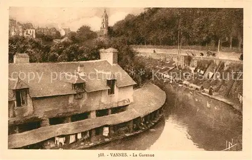 AK / Ansichtskarte Vannes Bords de la Garenne Vannes