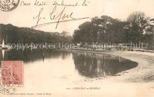AK / Ansichtskarte Moreac Bords de la riviere Presqu ile de Conleau Moreac