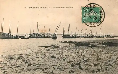 AK / Ansichtskarte Vannes Golfe du Morbihan Flottille Morbihannaise Vannes