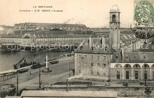 AK / Ansichtskarte Brest_Finistere Arsenal Brest_Finistere
