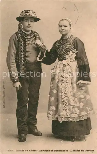 AK / Ansichtskarte Ploare Mariee Entree en Gavotte Ploare