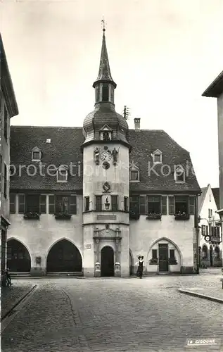 AK / Ansichtskarte Benfeld_ Bas Rhin Hotel de Ville Rathaus Benfeld  Bas Rhin