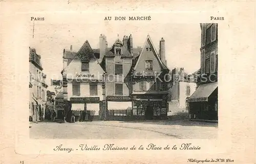 AK / Ansichtskarte Auray Vieilles maisons de la Place de la Mairie Auray
