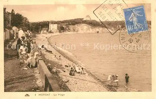 AK / Ansichtskarte Morgat La plage Morgat