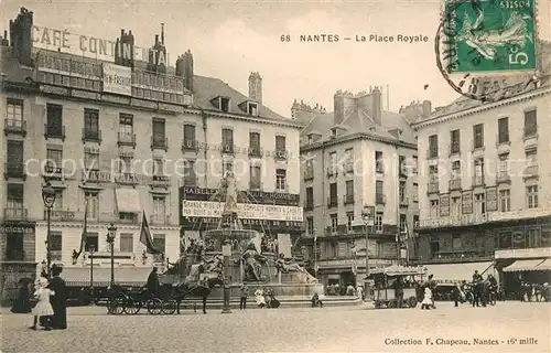 AK / Ansichtskarte Nantes_Loire_Atlantique La Place Royale Nantes_Loire_Atlantique