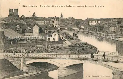 AK / Ansichtskarte Rennes_Ille et Vilaine Quais de Saint Cyr la Prelalaye  