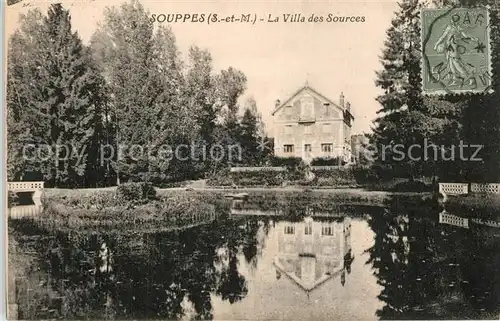 AK / Ansichtskarte Souppes sur Loing Villa des Sources  Souppes sur Loing