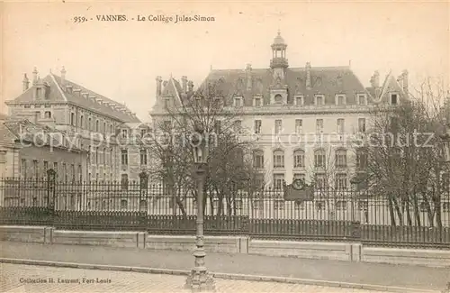 AK / Ansichtskarte Vannes College Jules Simon Vannes