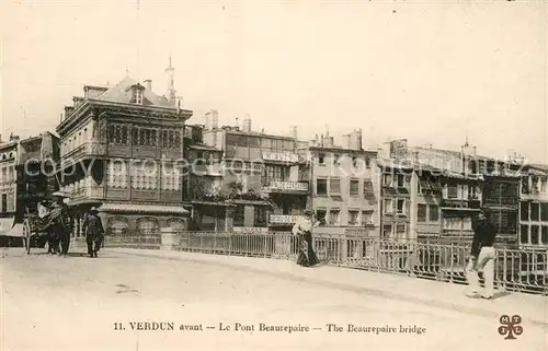 AK / Ansichtskarte Verdun_Meuse Pont Beaurepaire  Verdun Meuse
