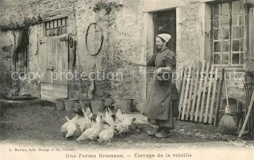 AK / Ansichtskarte La_Bresse Ferme Bressane Elevage de la volaille La_Bresse