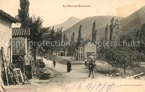 AK / Ansichtskarte Aspet Gare Sarradere Aspet