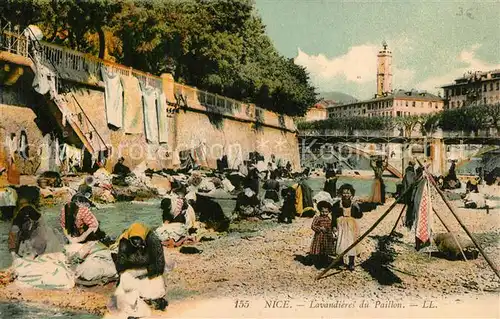 AK / Ansichtskarte Nice_Alpes_Maritimes Lavandieres du Paillon Nice_Alpes_Maritimes