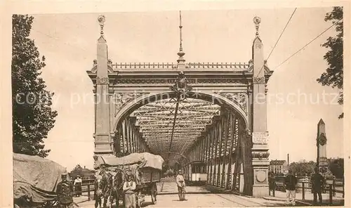 AK / Ansichtskarte Strasbourg_Alsace Br?cke Strasbourg Alsace