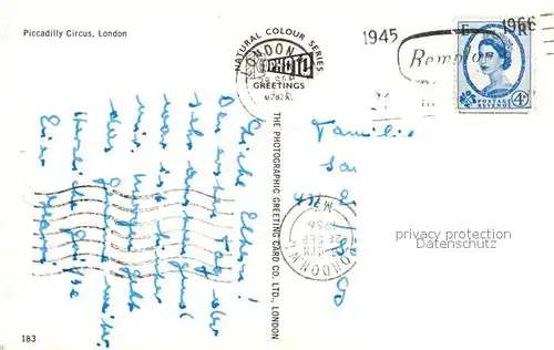 AK / Ansichtskarte London Piccadilly Circus London