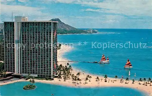 AK / Ansichtskarte Honolulu Hilton Hawaiian Village 