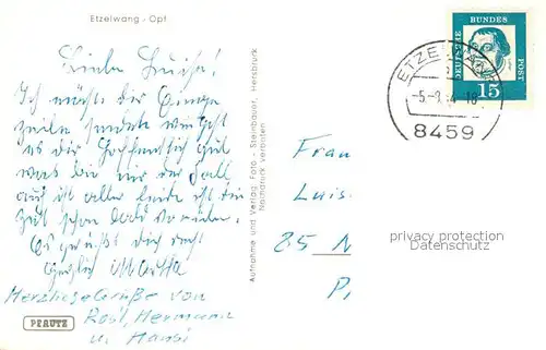 AK / Ansichtskarte Etzelwang  Etzelwang