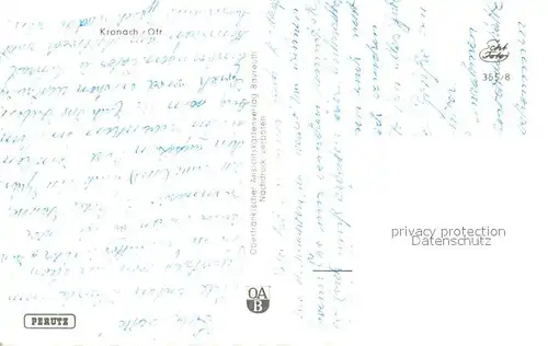 AK / Ansichtskarte Kronach_Oberfranken  Kronach Oberfranken