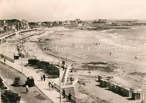 AK / Ansichtskarte Quiberon_Morbihan Vue generale de la plage Quiberon Morbihan