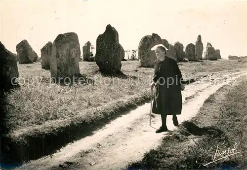 AK / Ansichtskarte Carnac_Morbihan Alignements de Kermario Carnac Morbihan
