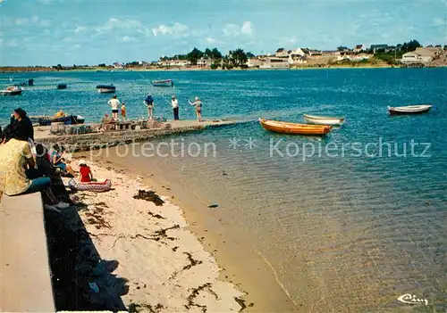 AK / Ansichtskarte Plouhinec_Morbihan Port du Magouer vue sur Etel Plouhinec Morbihan