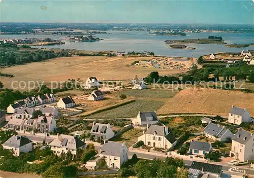 AK / Ansichtskarte Belz Vue aerienne sur Saint Cado Belz