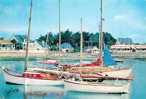 AK / Ansichtskarte Sarzeau Port Saint Jacques des voiliers Sarzeau